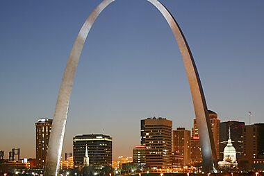 downtown st louis tourist map