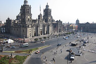 tourist map of mexico