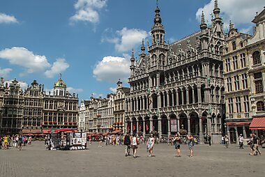 brussels tourism map