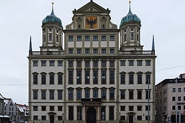 augsburg tourist map