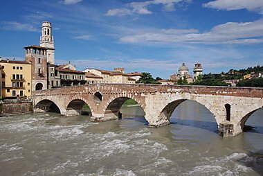 verona italy tourist map