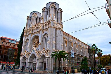 tourist map of nice france