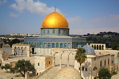 tourist map jerusalem