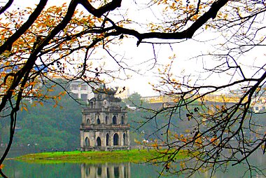 hanoi tourist attractions map