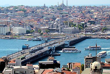 istanbul turkey map tourist