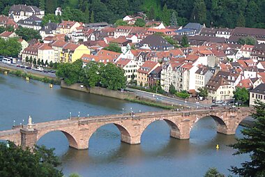 heidelberg tourist map