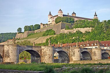 wurzburg germany tourist map