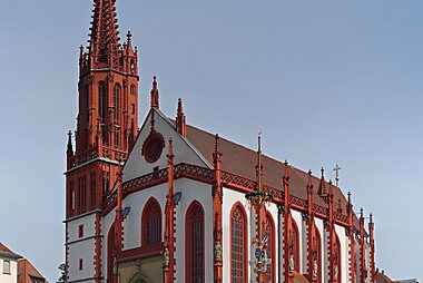 wurzburg germany tourist map