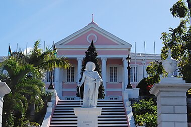 nassau bahamas tourist map