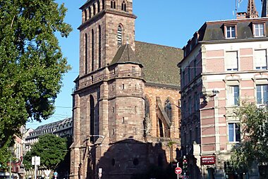 tourist map strasbourg