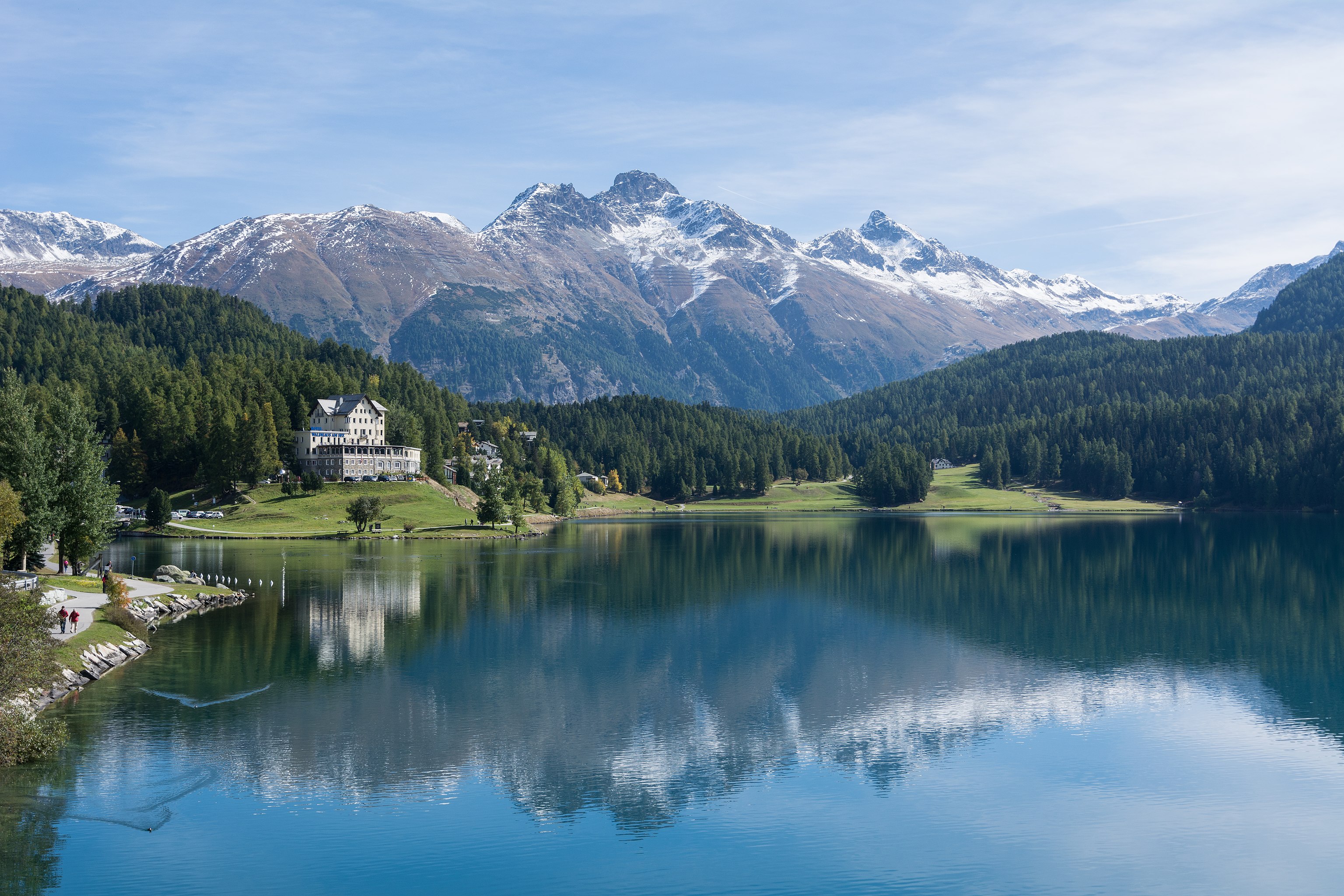 Lago de São Moritz