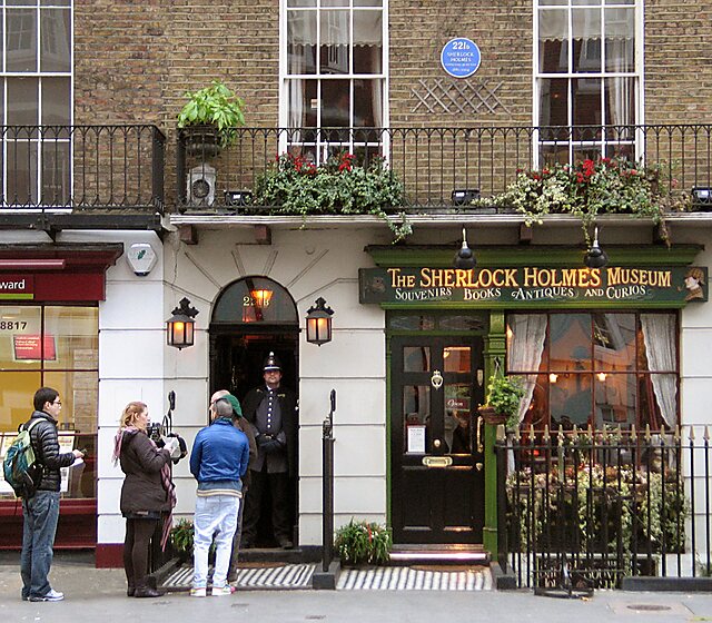 Baker Street in London, UK