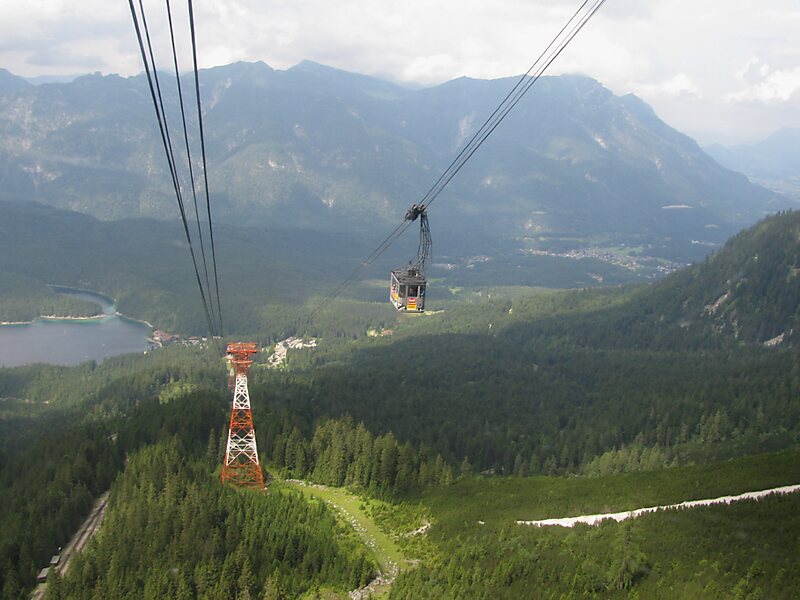 Eibsee Cable Car in Grainau Sygic Travel