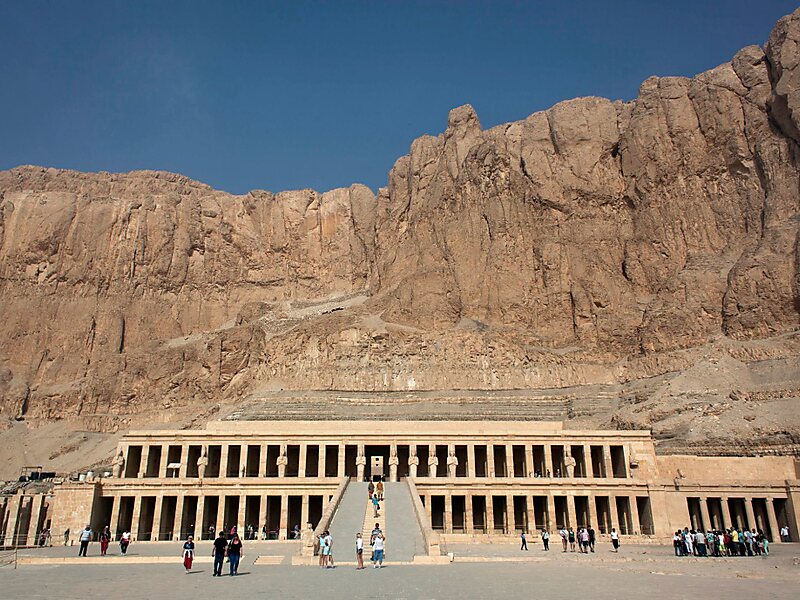 Temple of Hatshepsut in Luxor, Egypt