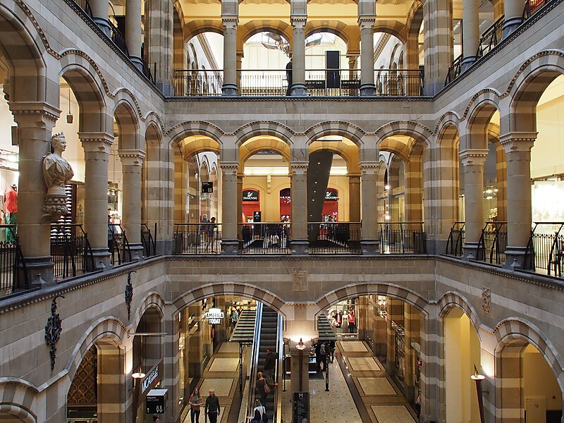 Magna Plaza Shopping Center in Centrum, Amsterdam, Netherlands Sygic Travel