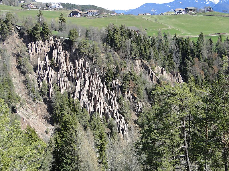 Earth pyramids of Ritten