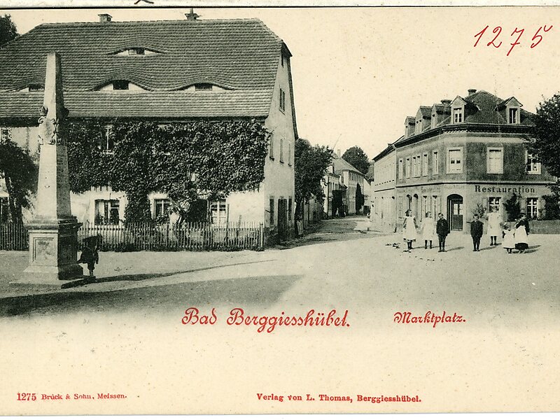 Königlich sächsischer Meilenstein