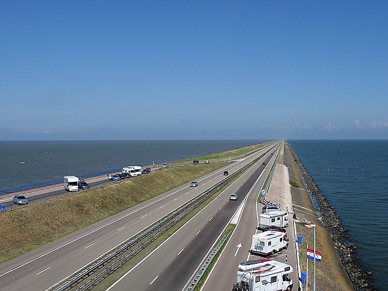 Afsluitdijk Friesland Paises Baixos Sygic Travel