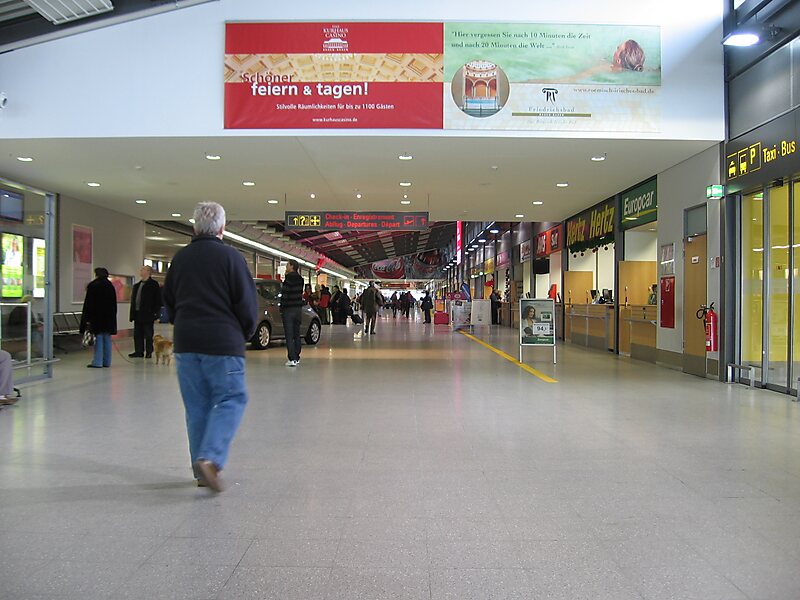 Flughafen Karlsruhe/BadenBaden in BadenWürttemberg, Deutschland