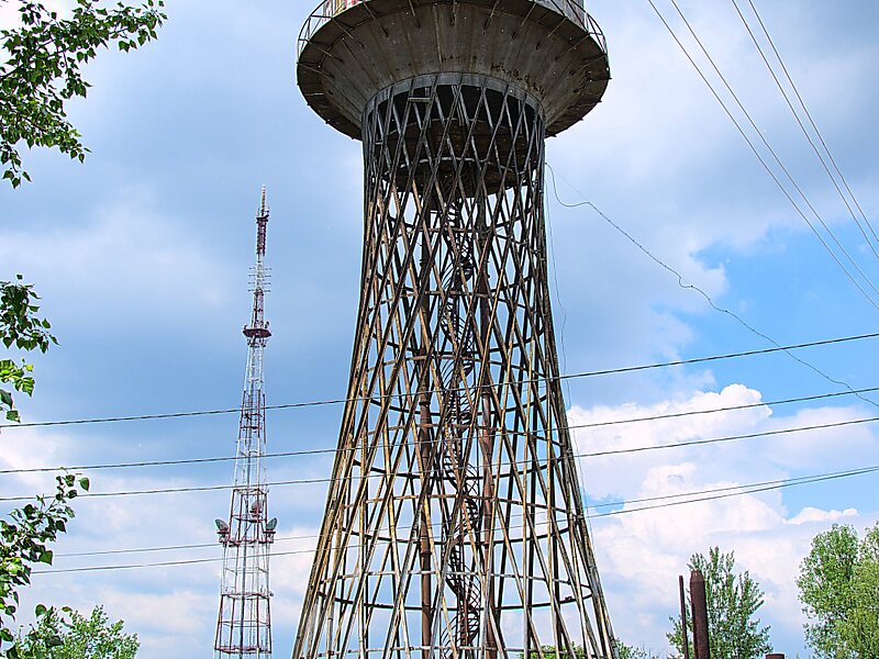 Hyperboloid tower