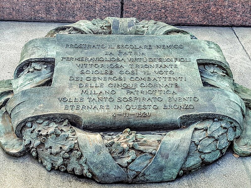 Monumento alle Cinque Giornate