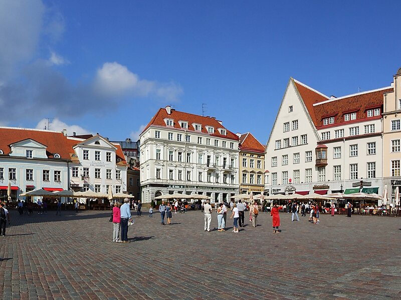 Place de l'Hôtel de ville de Tallinn Tallinn, Estonie Sygic Travel