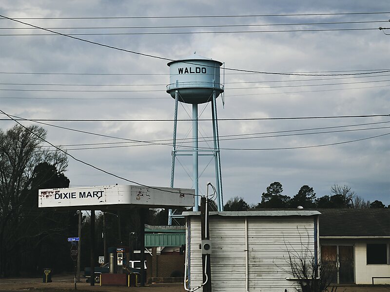 Waldo, Arkansas in Arkansas, United States Tripomatic