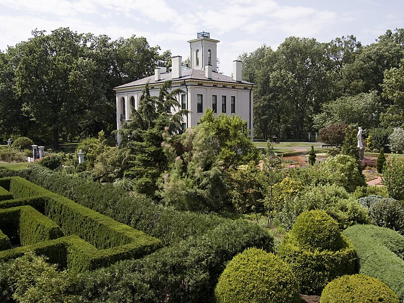 Missouri Botanical Garden In St Louis Vereinigte Staaten Von