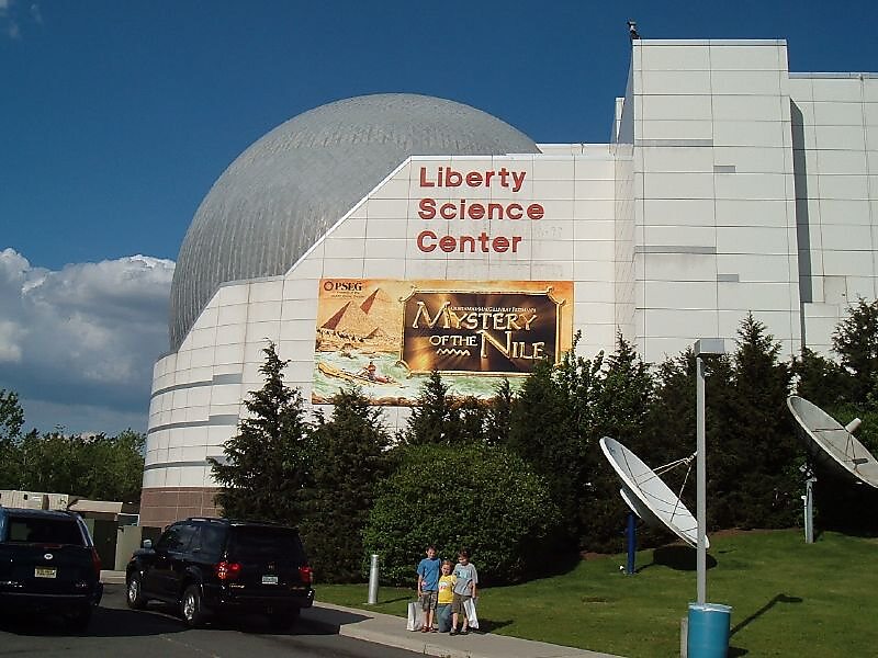 liberty science center inside