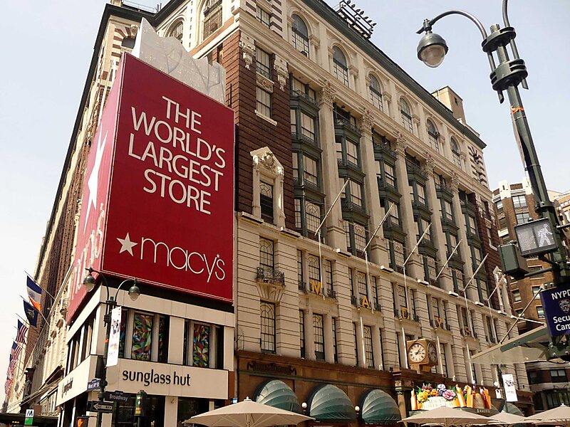 Macy S In Manhattan New York City Vereinigte Staaten Von Amerika