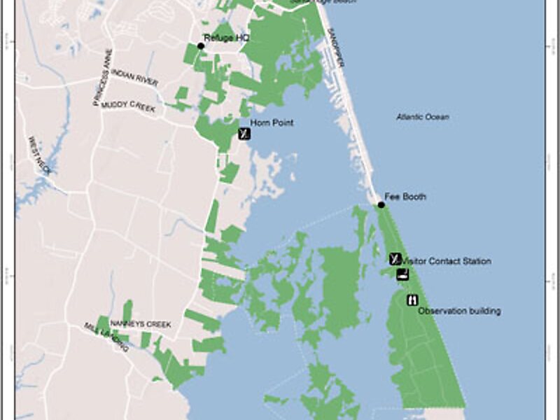 Back Bay Virginia Map Back Bay National Wildlife Refuge In Virginia Beach, Virginia | Sygic Travel