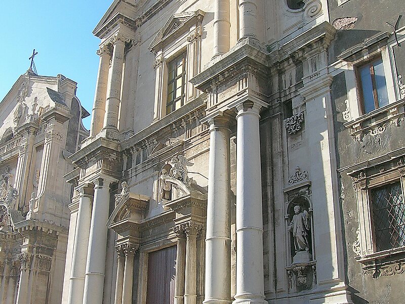 Benedictine Monastery of Catania in Metropolitan City of Catania, Italy ...