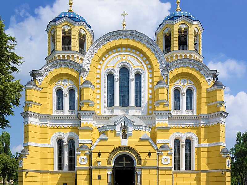 Владимирский собор в Киеве рисунок