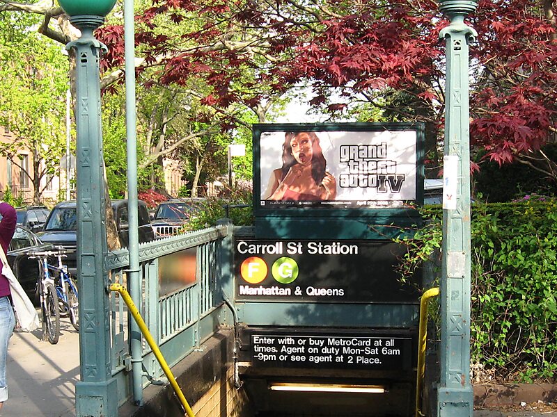 Carroll Street station in Brooklyn, New York City, United States