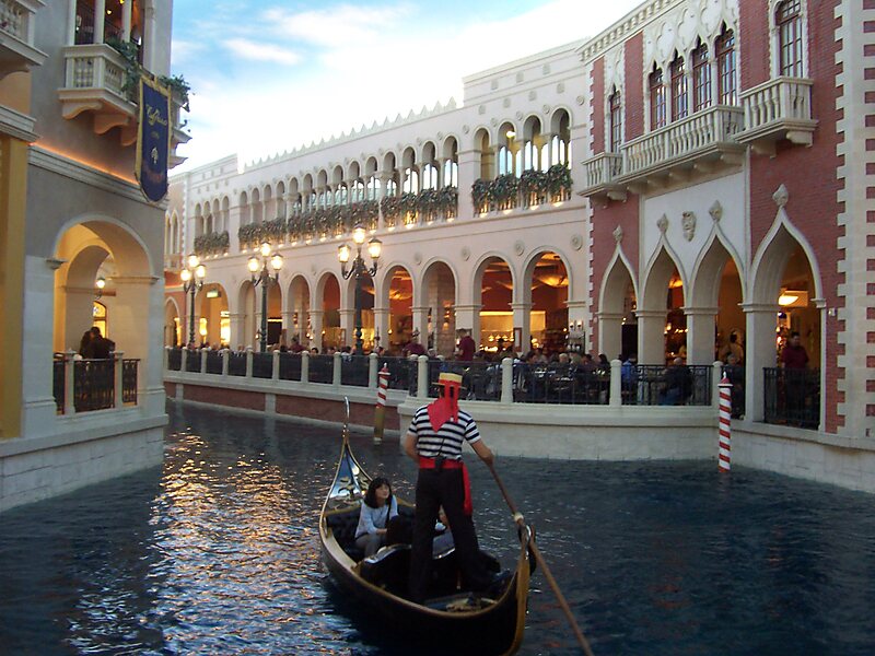 Grand Canal Shoppes at The Venetian in Paradise
