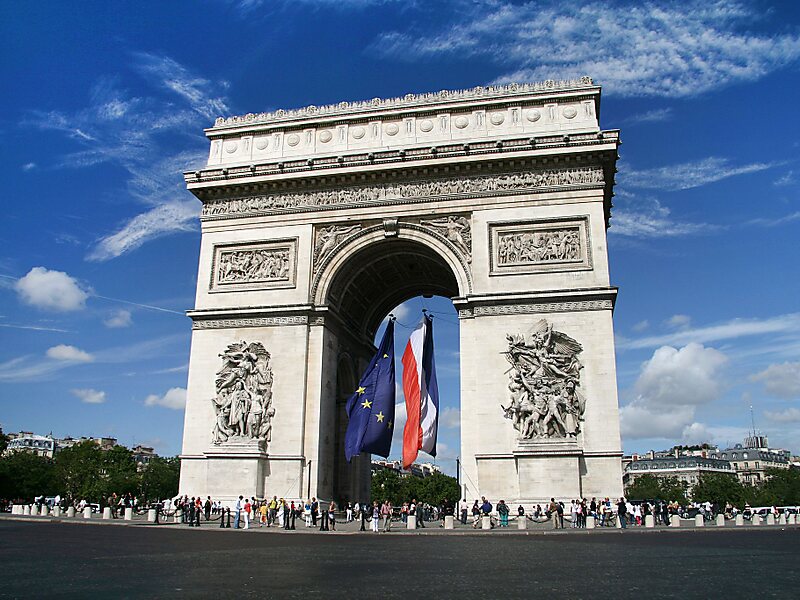 Arch Of Triumph In Paris France Sygic Travel