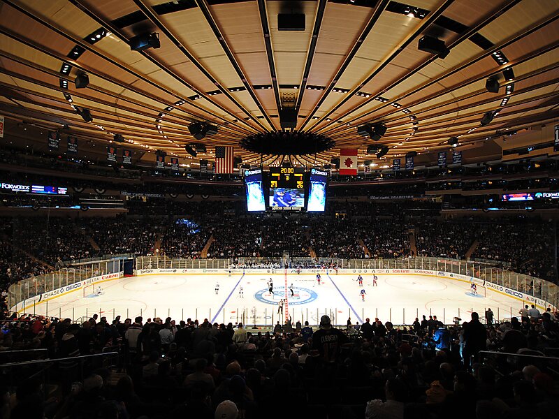 Madison Square Garden in Manhattan, New York City, United States