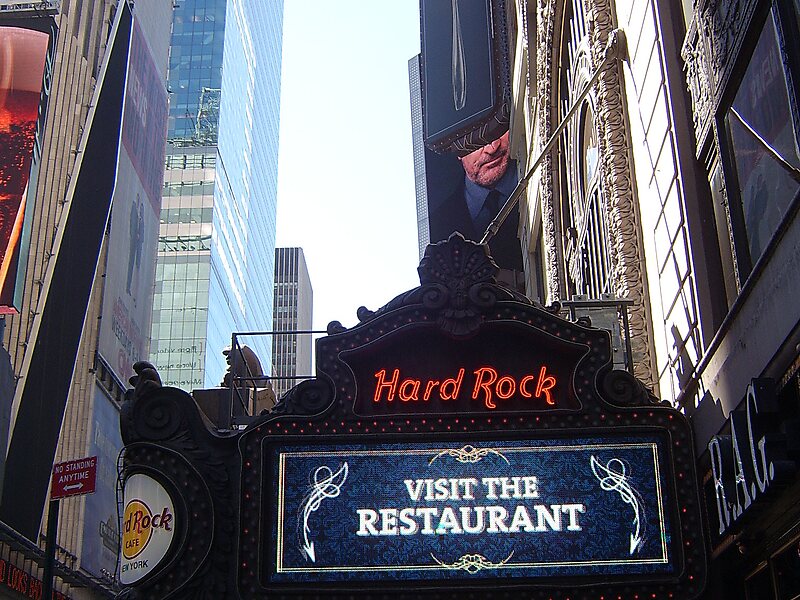 Hard Rock Cafe Manhattan New York City Amerika Birlesik Devletleri Sygic Travel