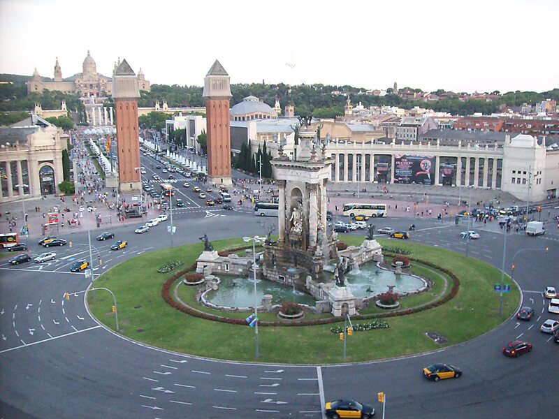 Placa D Espanya In El Poble Sec Barcelona Spain Sygic Travel