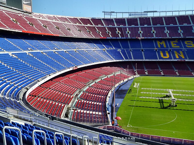 Camp Nou Stadion in les Corts, Barcelona, Spanien | Tripomatic