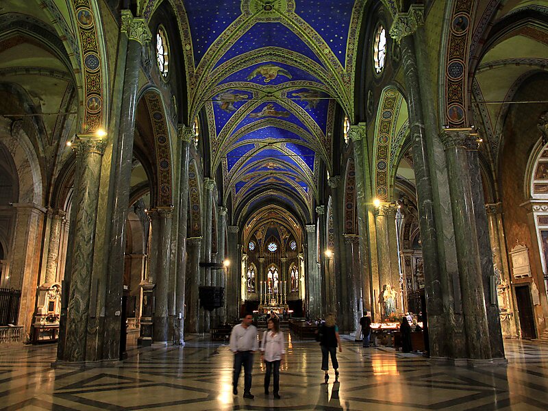 Basilica of Saint Mary above Minerva in Pigna Rome Italy Sygic