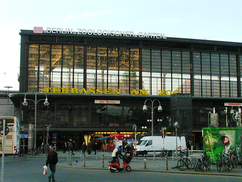 Berlin Zoologischer Garten Railway Station in