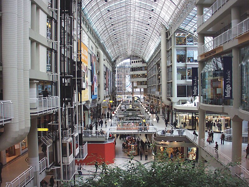 CF Toronto Eaton Centre in Toronto Centre, Canada