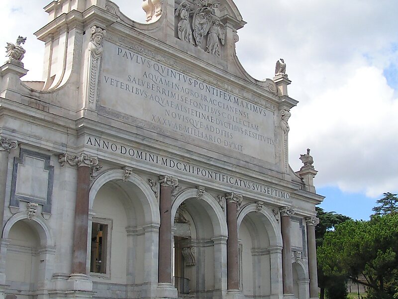 Acqua Paola Fountain