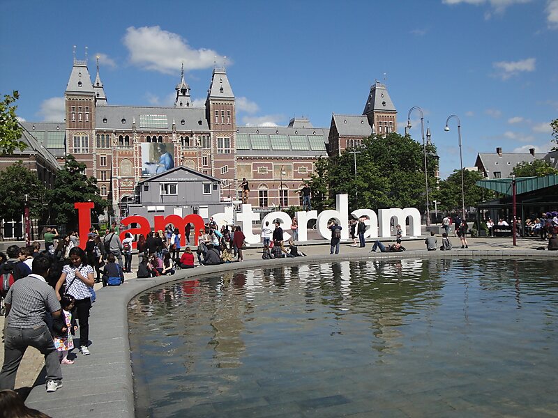 I AMSTERDAM in Amsterdam, Niederlande  Sygic Travel