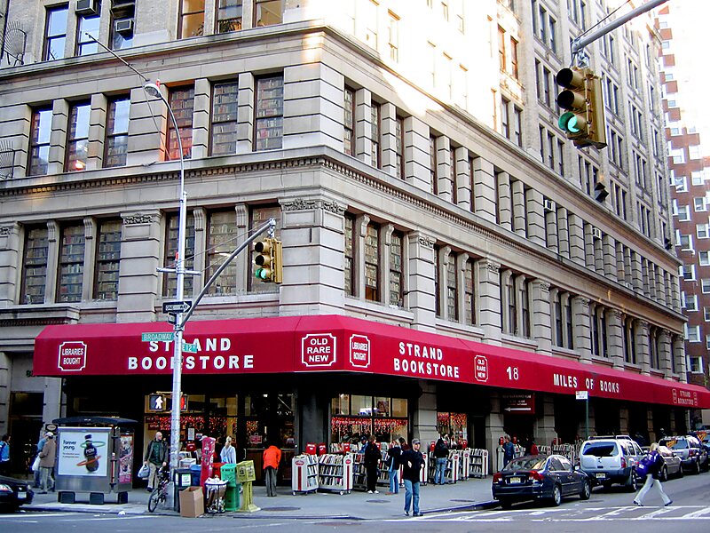 Strand Bookstore In Manhattan New York City Vereinigte