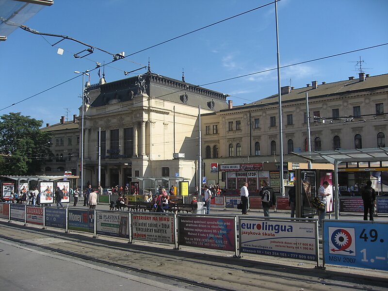 Brno hlavní nádraží