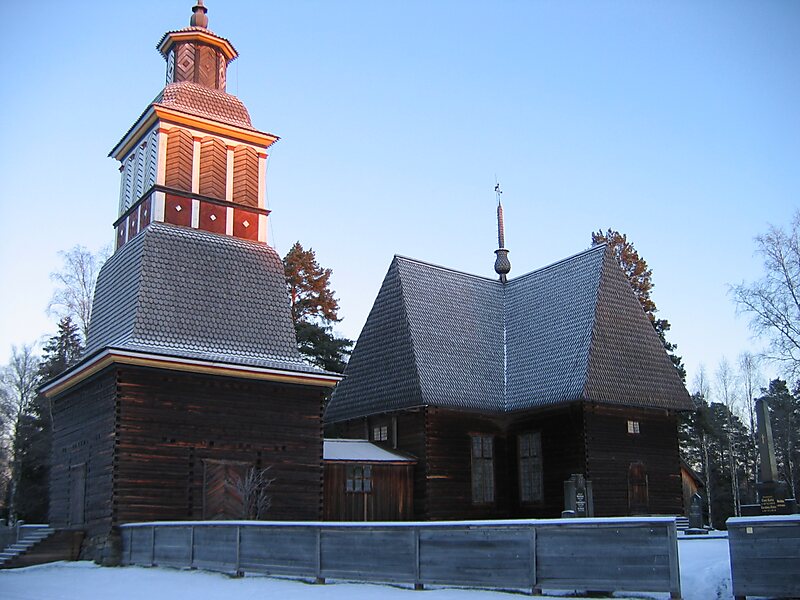 Igreja Antiga de Petäjävesi em Petäjävesi, Finlândia | Tripomatic