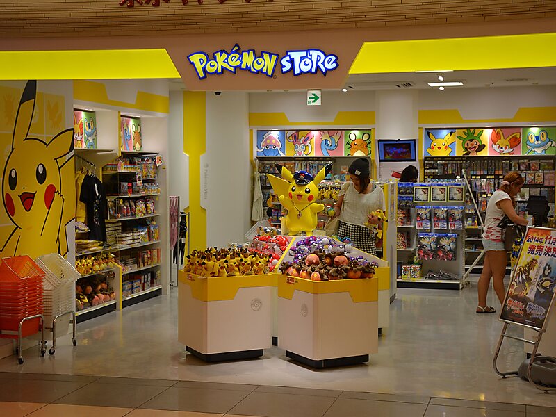 Pokemon Center Store In Tokyo