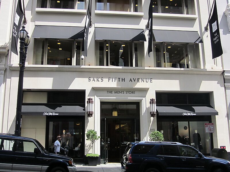 Saks Fifth Avenue store for men located in the former I. M…